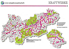 Kraftwerksausleitungen in Tirol - inzwischen mehr!