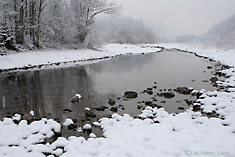 Winterruhe an der Isel