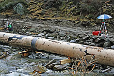 Dotierwassermessungen der TIWAG am Tauernbach