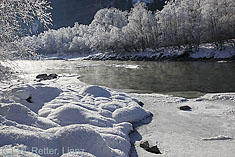 Winter an der Isel